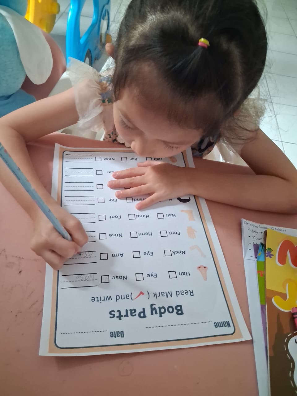 Calistung Study English